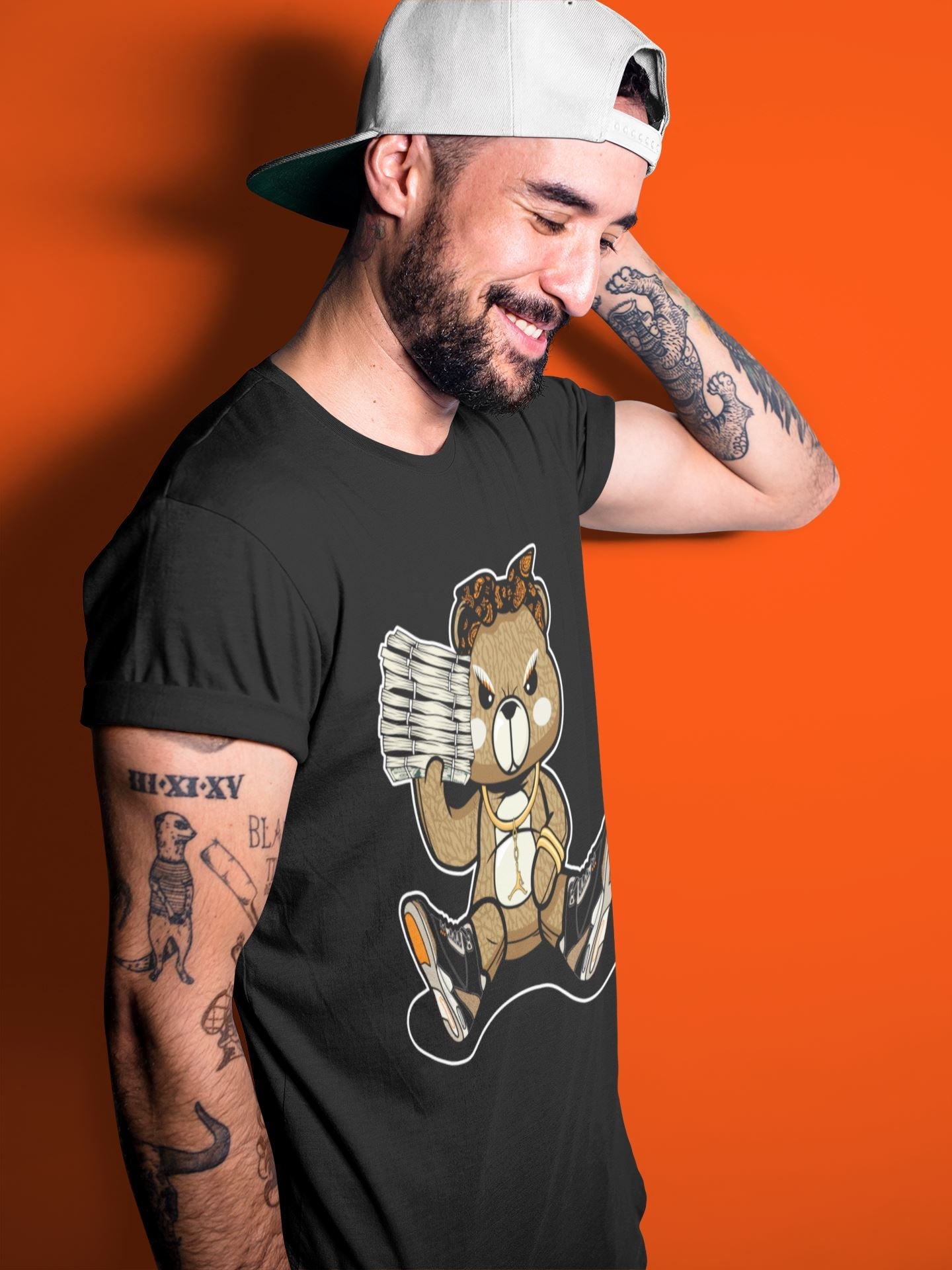 Jordan 3 Desert Elephant Sneaker Match Tees Bad Baby Bear Sneaker Tees Jordan 3 Desert Elephant Sneaker Release Tees Unisex Shirts