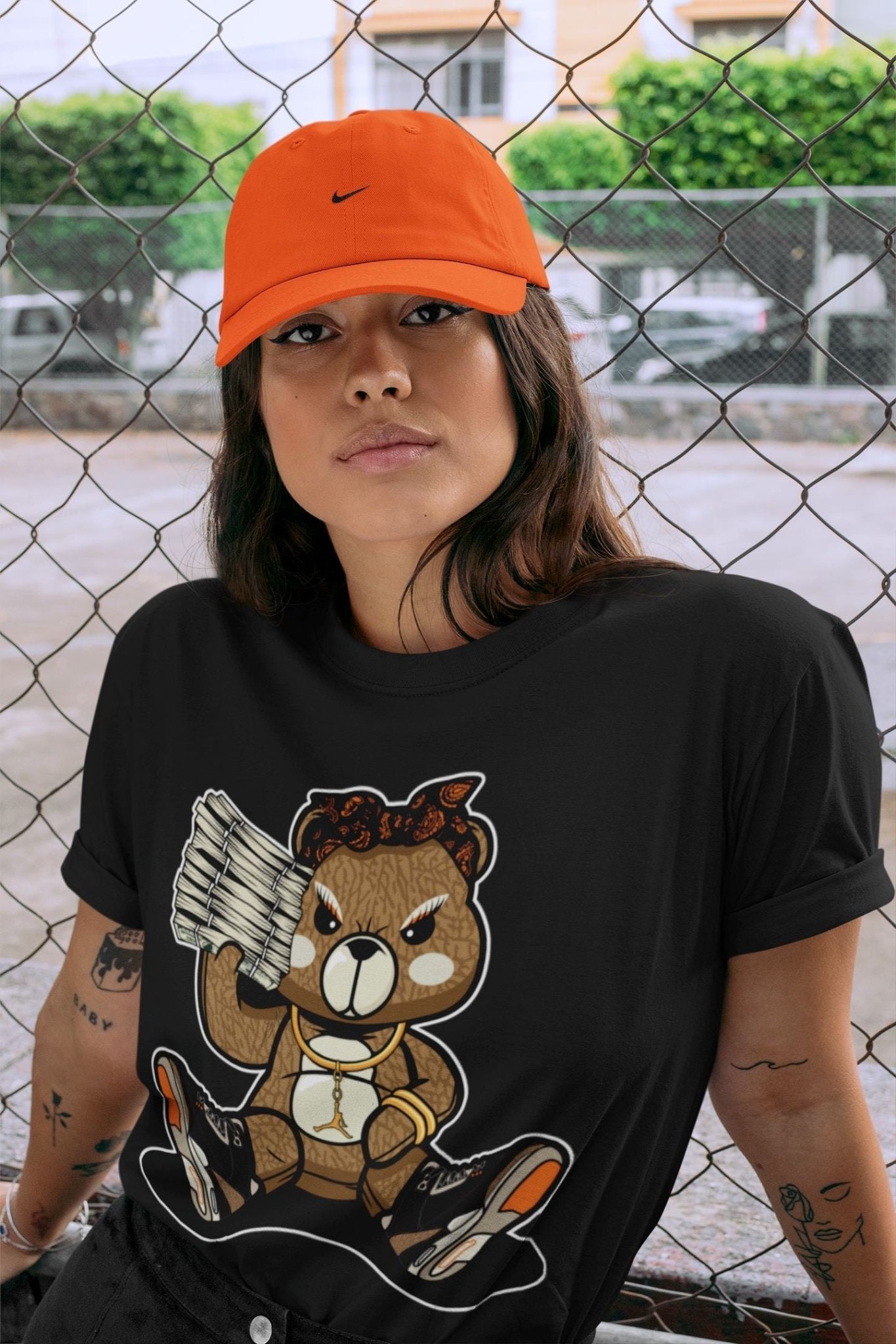 Jordan 3 Desert Elephant Sneaker Match Tees Bad Baby Bear Sneaker Tees Jordan 3 Desert Elephant Sneaker Release Tees Unisex Shirts