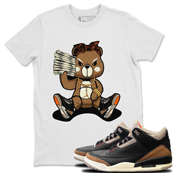 Jordan 3 Desert Elephant Sneaker Match Tees Bad Baby Bear Sneaker Tees Jordan 3 Desert Elephant Sneaker Release Tees Unisex Shirts