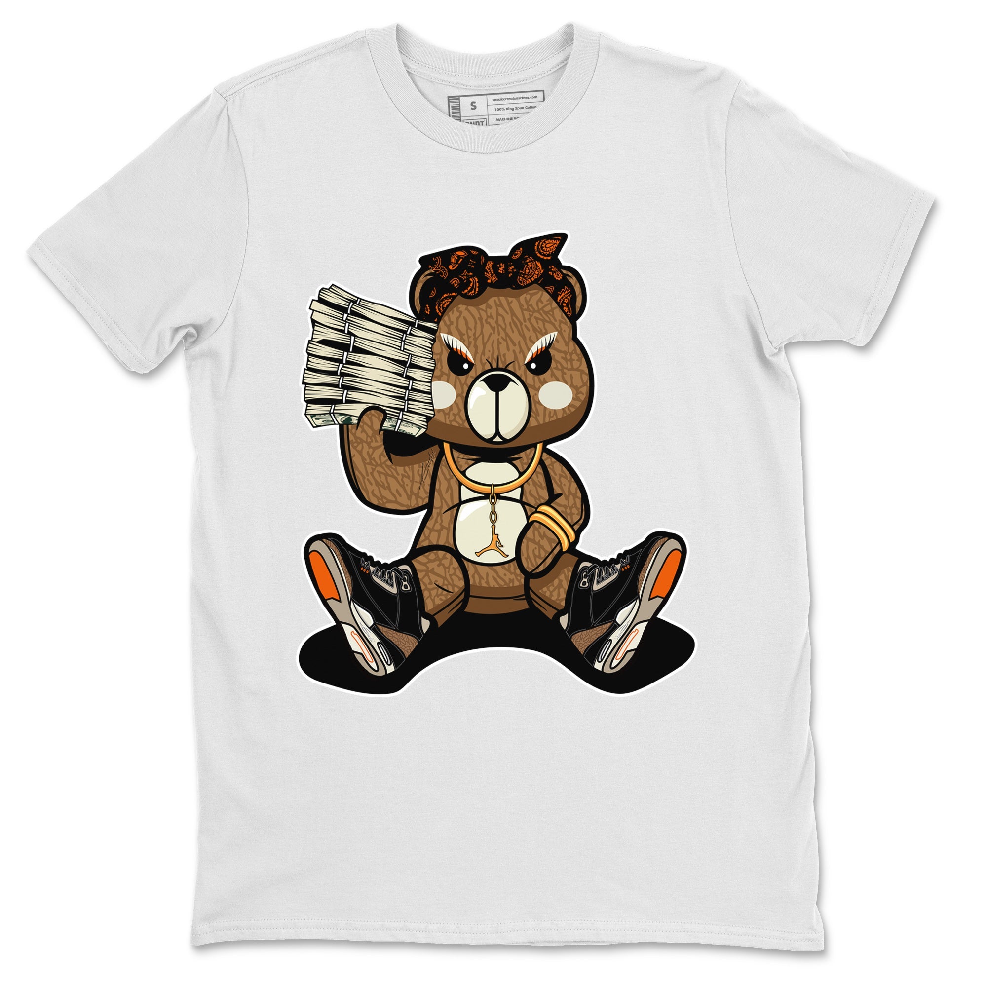 Jordan 3 Desert Elephant Sneaker Match Tees Bad Baby Bear Sneaker Tees Jordan 3 Desert Elephant Sneaker Release Tees Unisex Shirts