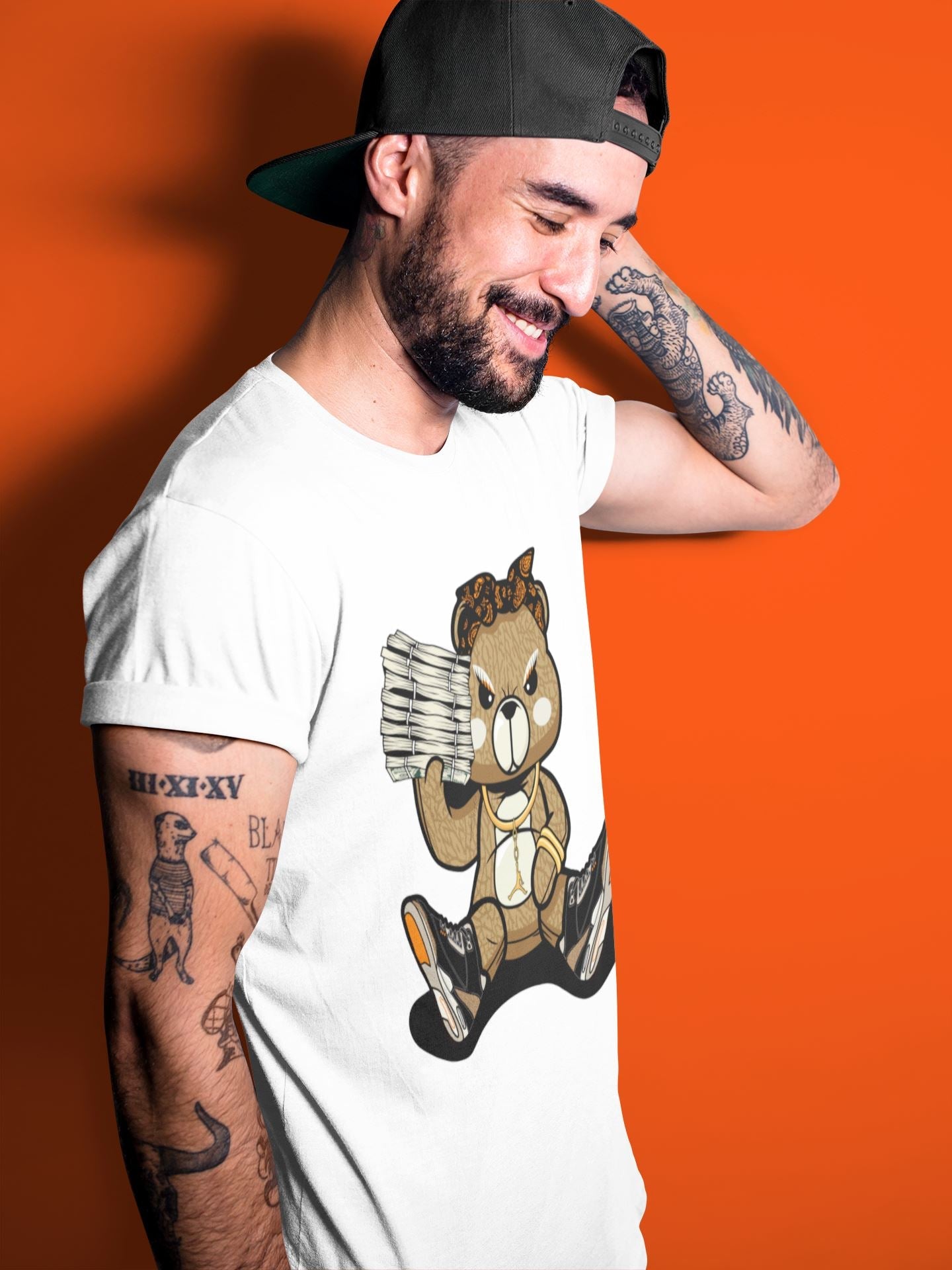 Jordan 3 Desert Elephant Sneaker Match Tees Bad Baby Bear Sneaker Tees Jordan 3 Desert Elephant Sneaker Release Tees Unisex Shirts