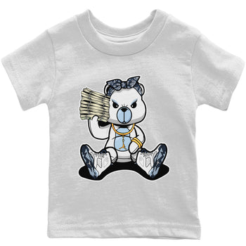 Jordan 6 Midnight Navy Sneaker Match Tees Bad Baby Bear Sneaker Tees Jordan 6 Midnight Navy Sneaker Release Tees Kids Shirts