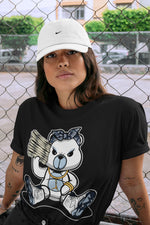 Jordan 6 Midnight Navy Sneaker Match Tees Bad Baby Bear Sneaker Tees Jordan 6 Midnight Navy Sneaker Release Tees Unisex Shirts