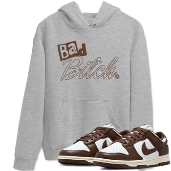 Dunk Low WMNS Cacao Wow sneaker shirt to match jordans Bad Bitch sneaker tees Dunk Cacao Wow SNRT Sneaker Tees Crew Neck Unisex Cotton Sneaker T-Shirt Heather Grey 1 T-Shirt