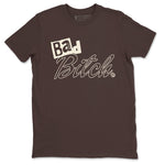 Dunk Low WMNS Cacao Wow sneaker shirt to match jordans Bad Bitch sneaker tees Dunk Cacao Wow SNRT Sneaker Tees Crew Neck Unisex Cotton Sneaker T-Shirt Dark Chocolate 2 T-Shirt