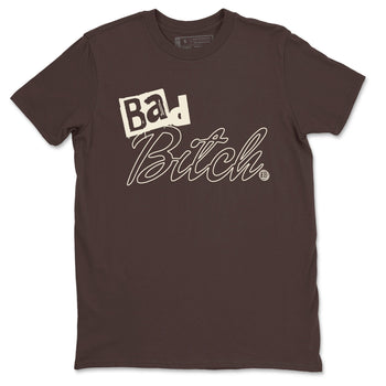 Dunk Low WMNS Cacao Wow sneaker shirt to match jordans Bad Bitch sneaker tees Dunk Cacao Wow SNRT Sneaker Tees Crew Neck Unisex Cotton Sneaker T-Shirt Dark Chocolate 2 T-Shirt