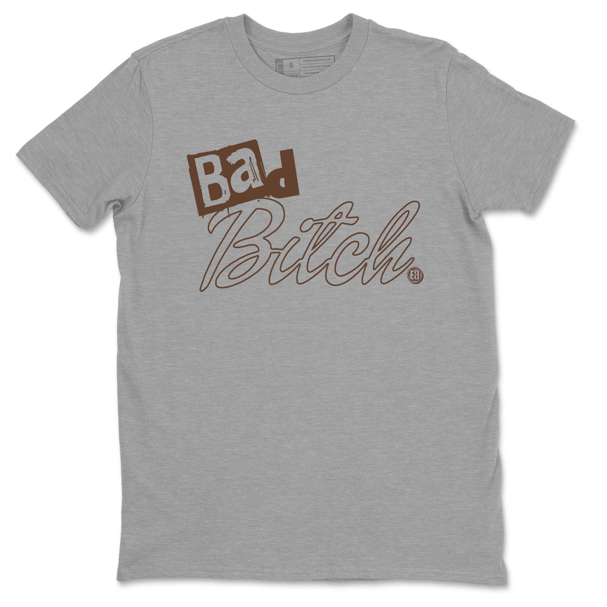 Dunk Low WMNS Cacao Wow sneaker shirt to match jordans Bad Bitch sneaker tees Dunk Cacao Wow SNRT Sneaker Tees Crew Neck Unisex Cotton Sneaker T-Shirt Heather Grey 2 T-Shirt