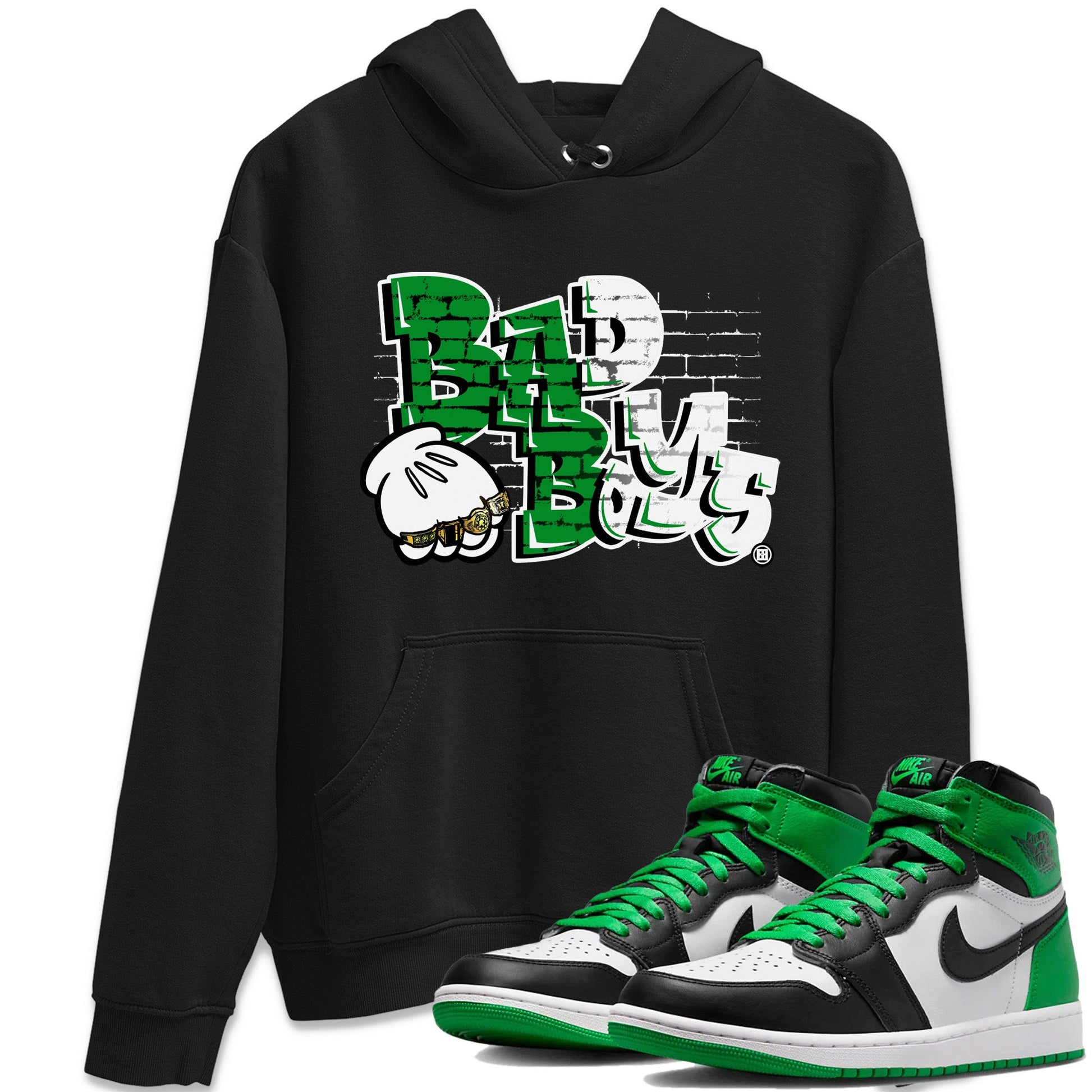 Air Jordan 1 Celtics Sneaker Match Tees Bad Boys Sneaker Tees Air Jordan 1 Retro Celtics Sneaker Release Tees Unisex Shirts Black 1
