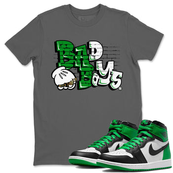 Air Jordan 1 Celtics Sneaker Match Tees Bad Boys Sneaker Tees Air Jordan 1 Retro Celtics Sneaker Release Tees Unisex Shirts Cool Grey 1
