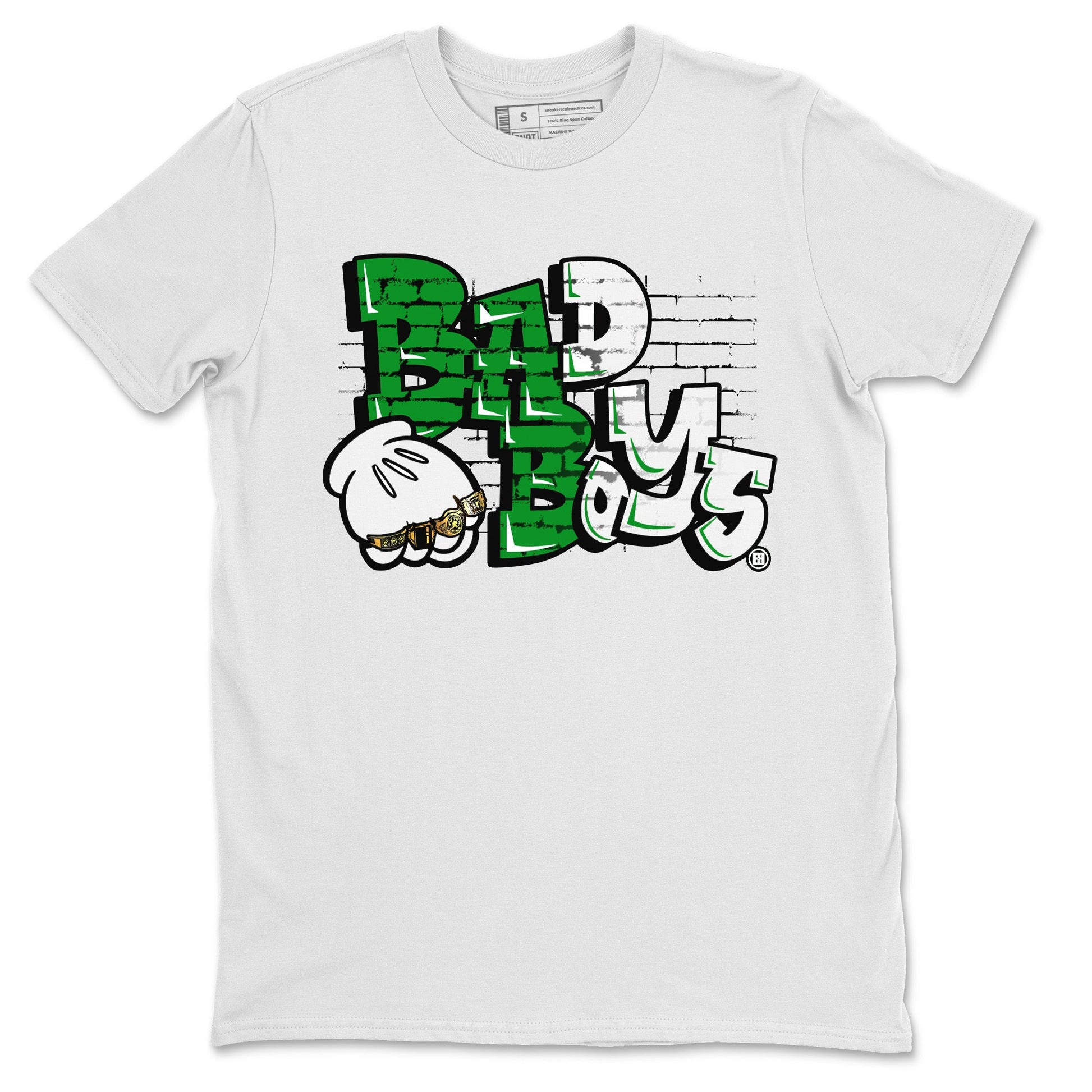 Air Jordan 1 Celtics Sneaker Match Tees Bad Boys Sneaker Tees Air Jordan 1 Retro Celtics Sneaker Release Tees Unisex Shirts White 2