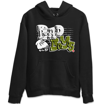 Air Jordan 1 Travis Scott Olive Sneaker Match Tees Bad Boys Sneaker Tees Air Jordan 1 Low x Travis Scott x Olive Sneaker Release Tees Unisex Shirts Black 2