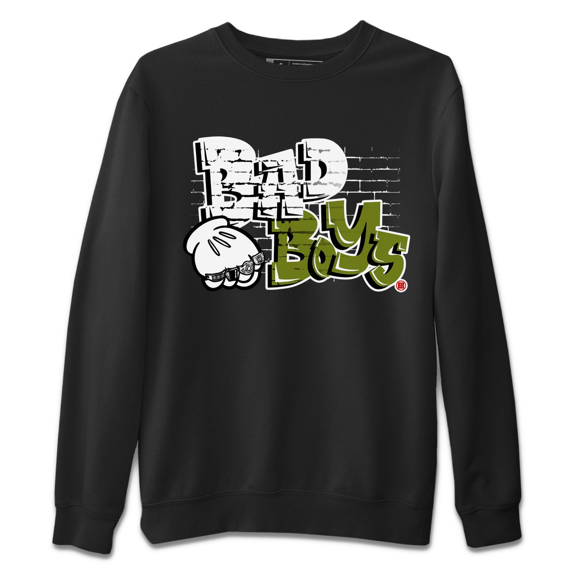Air Jordan 1 Travis Scott Olive Sneaker Match Tees Bad Boys Sneaker Tees Air Jordan 1 Low x Travis Scott x Olive Sneaker Release Tees Unisex Shirts Black 2