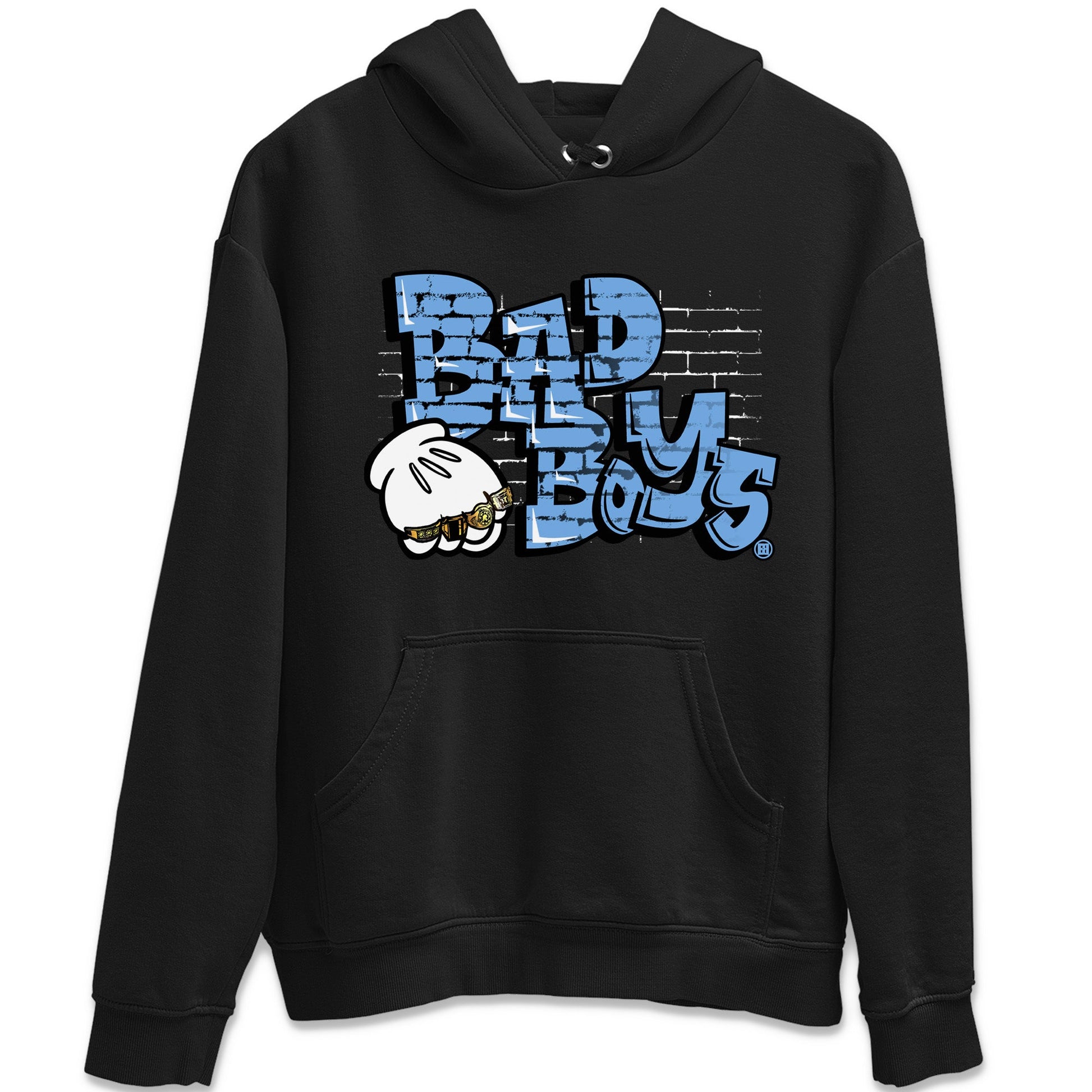 Air Jordan 1 Retro High OG UNC Toe Shirt to match Jordans Bad Boys Sneaker Tees Air Jordan 1 High OG UNC Toe SNRT Sneaker Release Tees Crew Neck T-Shirts Black 2