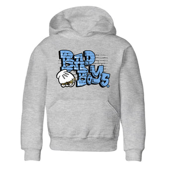 Air Jordan 1 Retro High OG UNC Toe Shirt to match Jordans Bad Boys Sneaker Tees Air Jordan 1 High OG UNC Toe SNRT Sneaker Release Tees Kids and Baby Tees Heather Grey 2