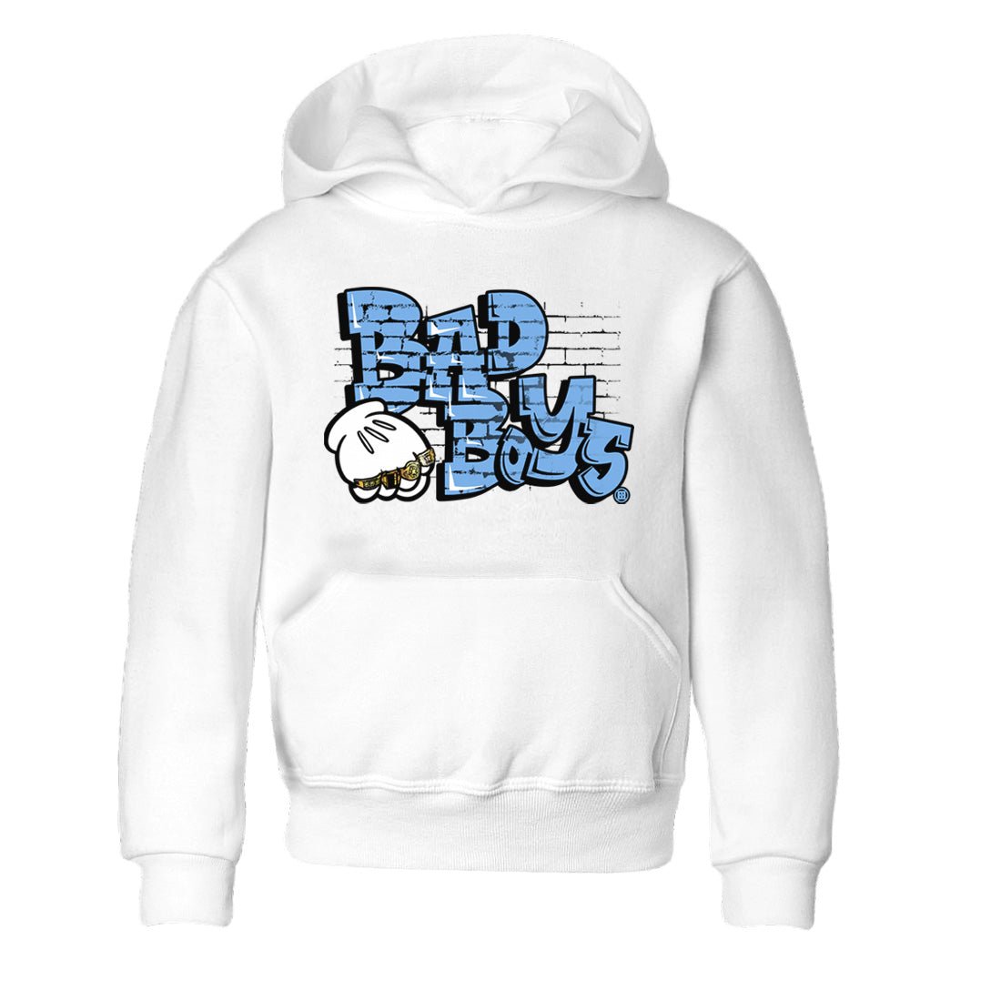 Air Jordan 1 Retro High OG UNC Toe Shirt to match Jordans Bad Boys Sneaker Tees Air Jordan 1 High OG UNC Toe SNRT Sneaker Release Tees Kids and Baby Tees White 2