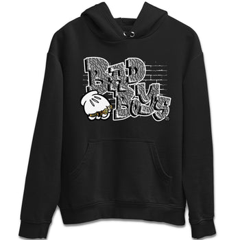 Air Jordan 1 White Cement Sneaker Match Tees Bad Boys Sneaker Tees Air Jordan 1 High OG White Cement Sneaker Release Tees Unisex Shirts Black 2