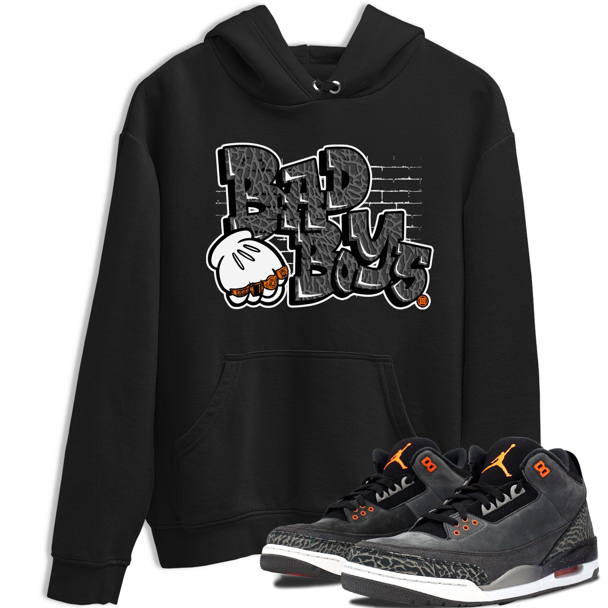 Jordan 3 Retro Fear AJ3 Grey shirt to match jordans Bad Boys sneaker tees Air Jordan 3 Fear SNRT Sneaker Release Tees Crew Neck Casual Unisex Black 1 T-Shirt