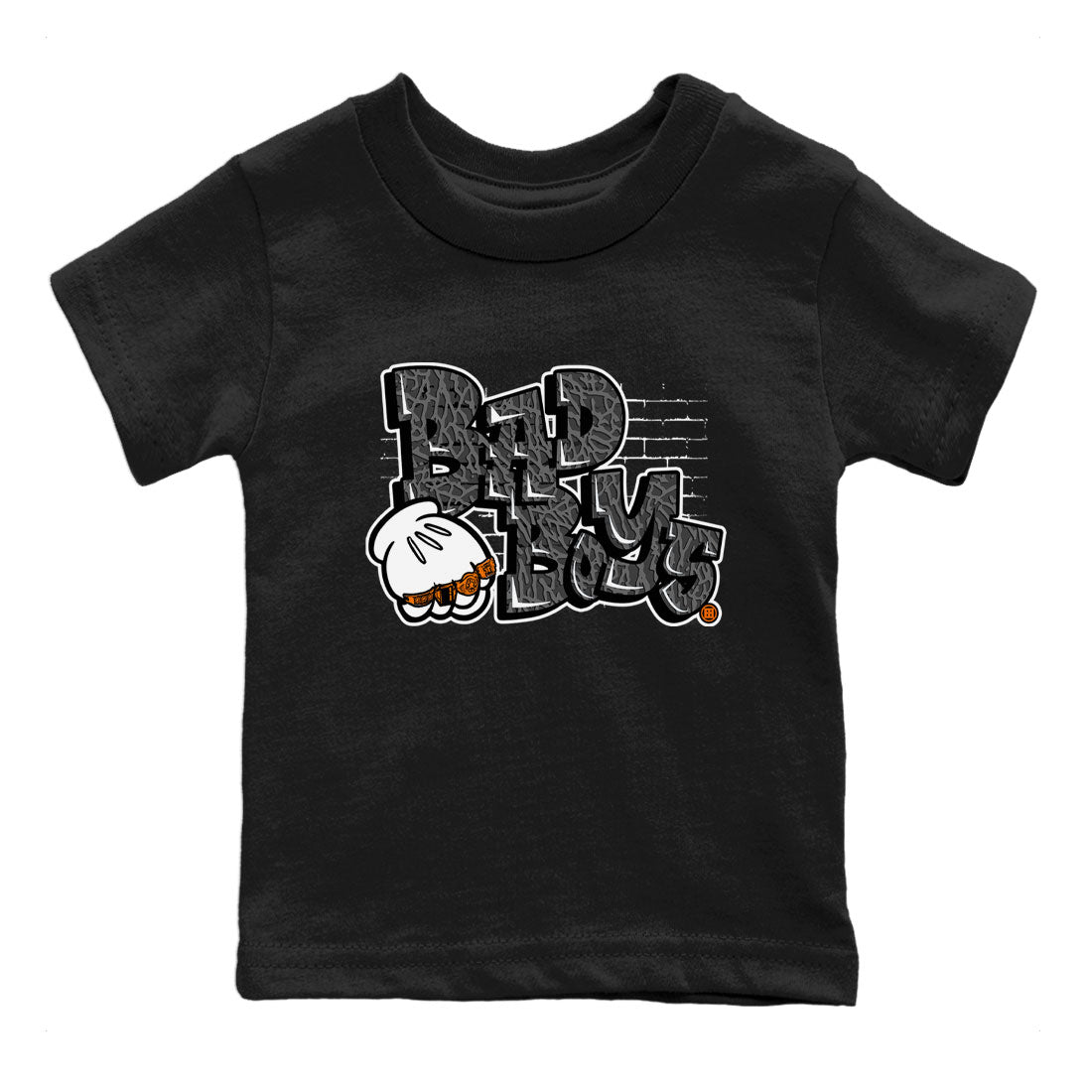 Jordan 3 Retro Fear AJ3 Grey shirt to match jordans Bad Boys sneaker tees Air Jordan 3 Fear SNRT Sneaker Release Tees Baby Toddler Black 2 T-Shirt