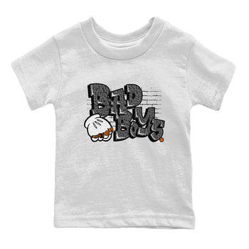 Jordan 3 Retro Fear AJ3 Grey shirt to match jordans Bad Boys sneaker tees Air Jordan 3 Fear SNRT Sneaker Release Tees Baby Toddler White 2 T-Shirt