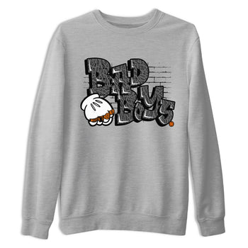 Jordan 3 Retro Fear AJ3 Grey shirt to match jordans Bad Boys sneaker tees Air Jordan 3 Fear SNRT Sneaker Release Tees Crew Neck Casual Unisex Heather Grey 2 T-Shirt