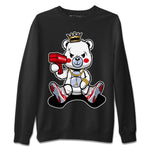 Jordan 11 Cherry Sneaker Match Tees Bad King Baby Bear Sneaker Tees Jordan 11 Cherry Sneaker Release Tees Unisex Shirts