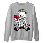 Jordan 11 Cherry Sneaker Match Tees Bad King Baby Bear Sneaker Tees Jordan 11 Cherry Sneaker Release Tees Unisex Shirts