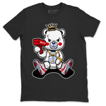 Jordan 11 Cherry Sneaker Match Tees Bad King Baby Bear Sneaker Tees Jordan 11 Cherry Sneaker Release Tees Unisex Shirts