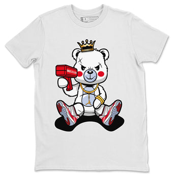 Jordan 11 Cherry Sneaker Match Tees Bad King Baby Bear Sneaker Tees Jordan 11 Cherry Sneaker Release Tees Unisex Shirts