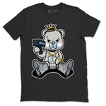 Jordan 6 Georgetown Sneaker Match Tees Bad King Baby Bear Sneaker Tees Jordan 6 Georgetown Sneaker Release Tees Unisex Shirts