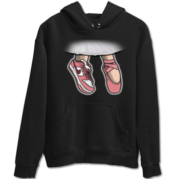 Dunk Valentine's Day shirt to match jordans Ballet Shoes sneaker tees Dunks Valentine's Day SNRT sneaker Release Tees unisex cotton Black 2 crew neck shirt