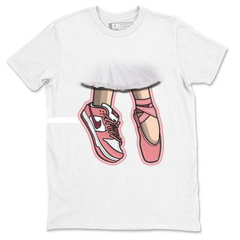 Dunk Valentine's Day shirt to match jordans Ballet Shoes sneaker tees Dunks Valentine's Day SNRT sneaker Release Tees unisex cotton White 2 crew neck shirt