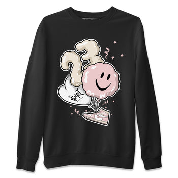 Air Jordan 1 Washed Pink Sneaker Match Tees Balloon Sneaker Tees Air Jordan 1 High OG WMNS Washed Pink Sneaker Release Tees Unisex Shirts Black 2