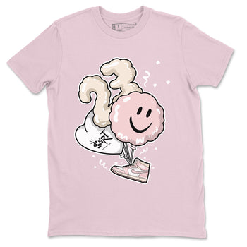 Air Jordan 1 Washed Pink Sneaker Match Tees Balloon Sneaker Tees Air Jordan 1 High OG WMNS Washed Pink Sneaker Release Tees Unisex Shirts Pink 2