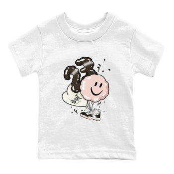 Jordan 11 WMNS Neapolitan sneaker shirt to match jordans Balloon sneaker tees Air Jordan 11 Neapolitan SNRT Sneaker Tees Youth Kid's Baby Shirt White 2 T-Shirt