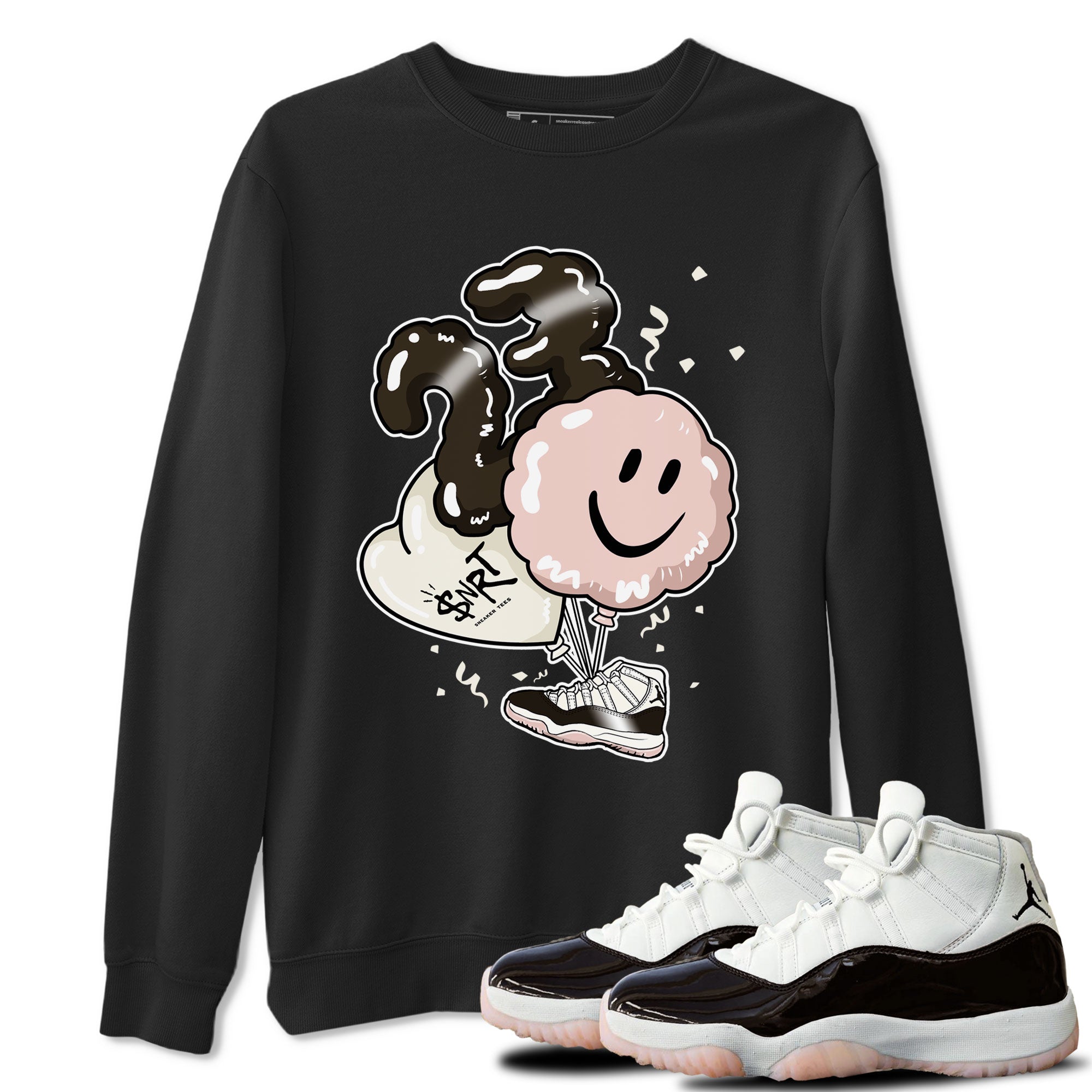 Jordan 11 WMNS Neapolitan sneaker shirt to match jordans Balloon sneaker tees Air Jordan 11 Neapolitan SNRT Sneaker Release Tees Cotton Sneaker Tee Black 1 T-Shirt
