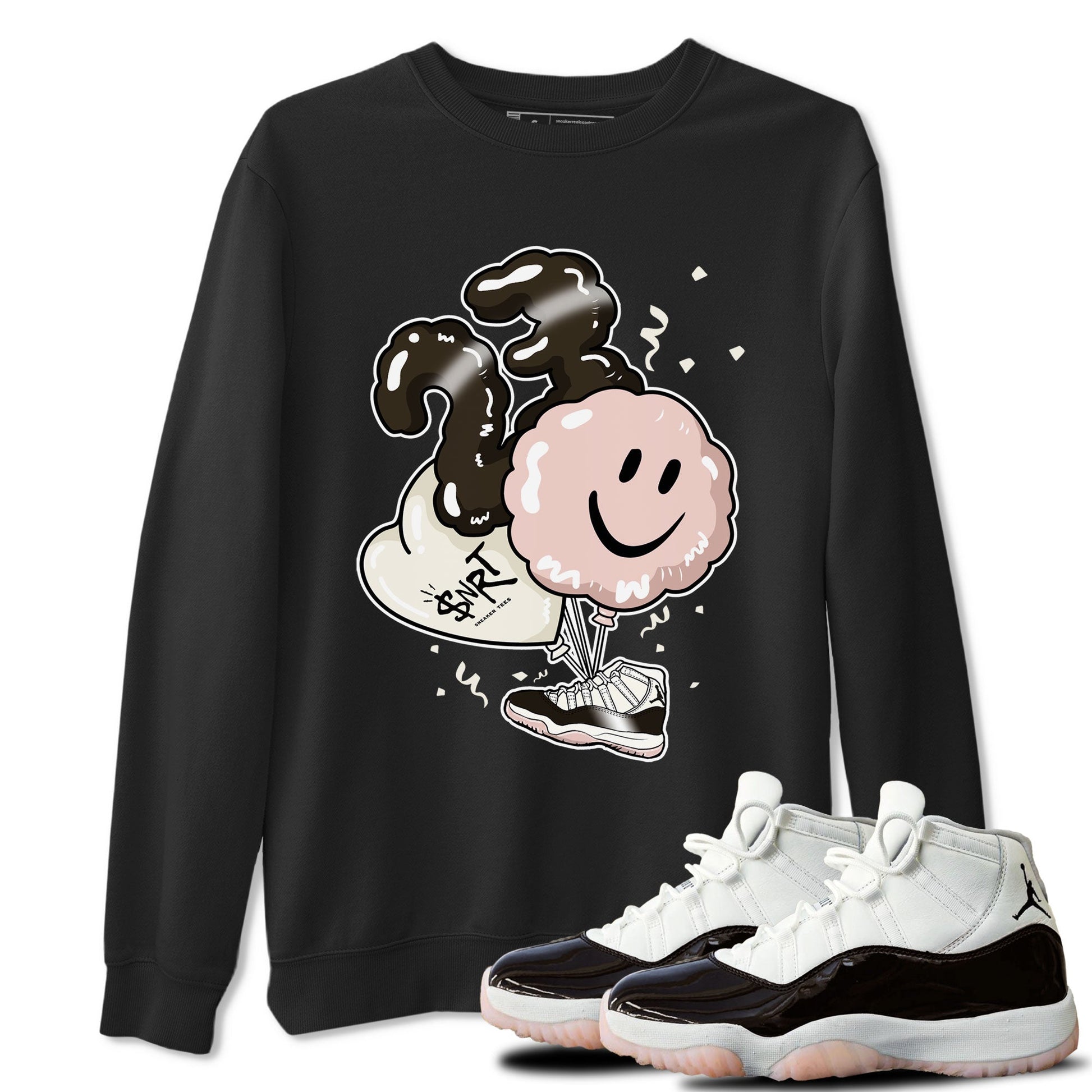 Jordan 11 WMNS Neapolitan sneaker shirt to match jordans Balloon sneaker tees Air Jordan 11 Neapolitan SNRT Sneaker Release Tees Cotton Sneaker Tee Black 1 T-Shirt