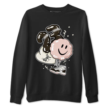 Jordan 11 WMNS Neapolitan sneaker shirt to match jordans Balloon sneaker tees Air Jordan 11 Neapolitan SNRT Sneaker Release Tees Cotton Sneaker Tee Black 2 T-Shirt