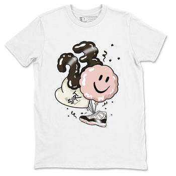 Jordan 11 WMNS Neapolitan sneaker shirt to match jordans Balloon sneaker tees Air Jordan 11 Neapolitan SNRT Sneaker Release Tees Cotton Sneaker Tee White 2 T-Shirt