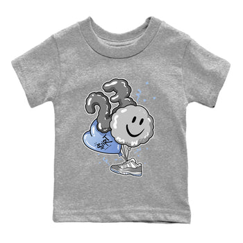 Air Jordan 11 White Cement Sneaker Match Tees Balloon Sneaker Tees Air Jordan 11 Cement Grey Sneaker Release Tees Kids Shirts Heather Grey 2