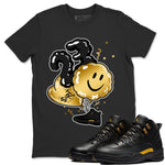 Jordan 12 Black Taxi Sneaker Match Tees Balloon Sneaker Tees Jordan 12 Black Taxi Sneaker Release Tees Unisex Shirts