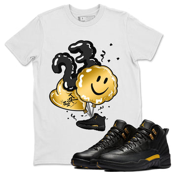 Jordan 12 Black Taxi Sneaker Match Tees Balloon Sneaker Tees Jordan 12 Black Taxi Sneaker Release Tees Unisex Shirts