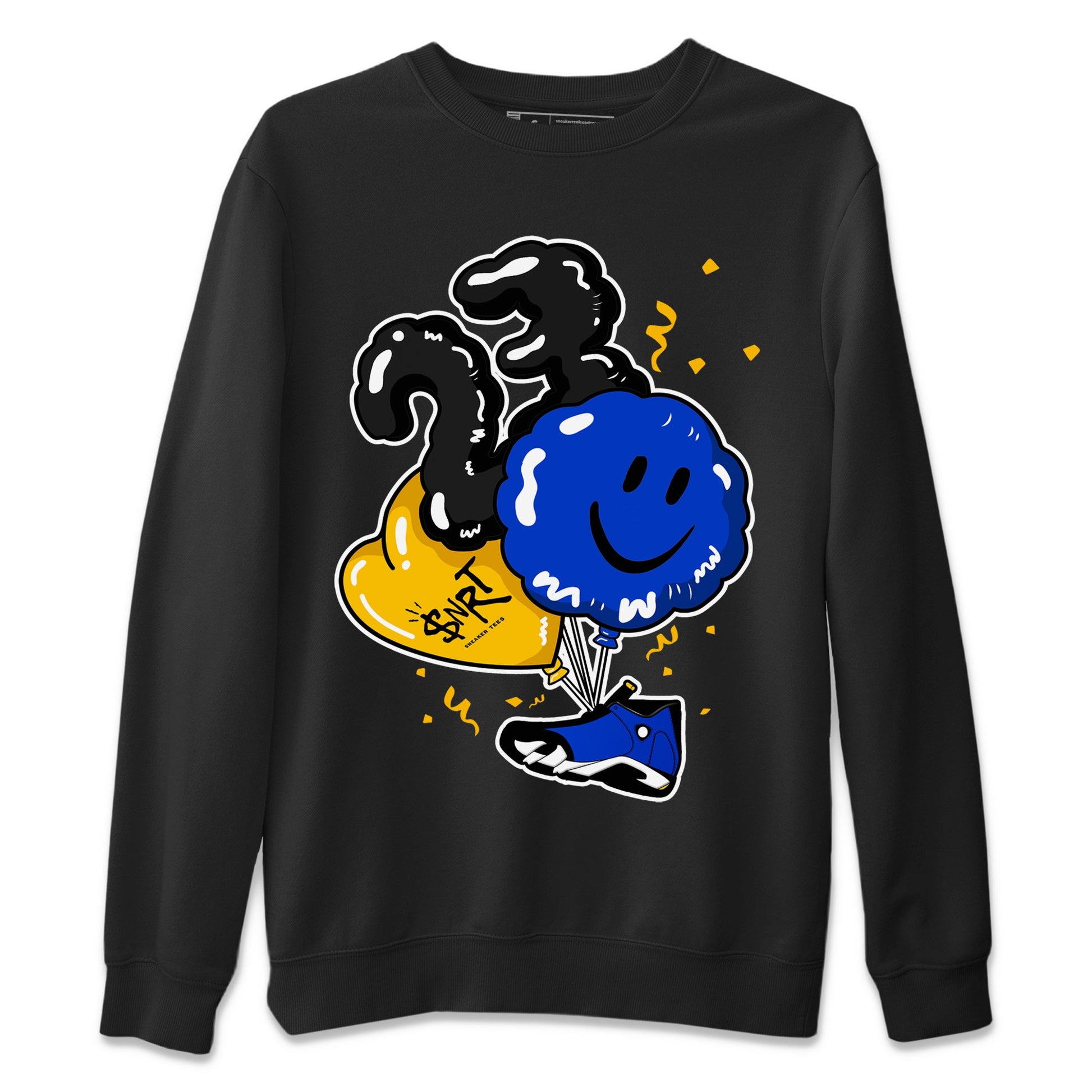 Air Jordan 14 Laney Sneaker Match Tees Balloon Sneaker Tees Jordan 14 Laney Sneaker Release Tees Unisex Shirts Black 2