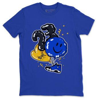 Air Jordan 14 Laney Sneaker Match Tees Balloon Sneaker Tees Jordan 14 Laney Sneaker Release Tees Unisex Shirts Royal Blue 2