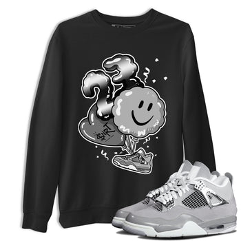4s Frozen Moments Grey shirt to match jordans Balloon sneaker tees Air Jordan 4 Frozen Moments SNRT Sneaker Release Tees Unisex Black 1 T-Shirt