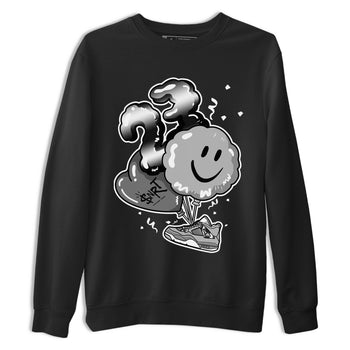 4s Frozen Moments Grey shirt to match jordans Balloon sneaker tees Air Jordan 4 Frozen Moments SNRT Sneaker Release Tees Unisex Black 2 T-Shirt