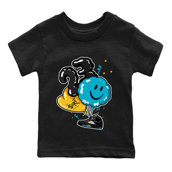 Jordan 5 Aqua Sneaker Match Tees Balloon Sneaker Tees Jordan 5 Aqua Sneaker Release Tees Kids Shirts