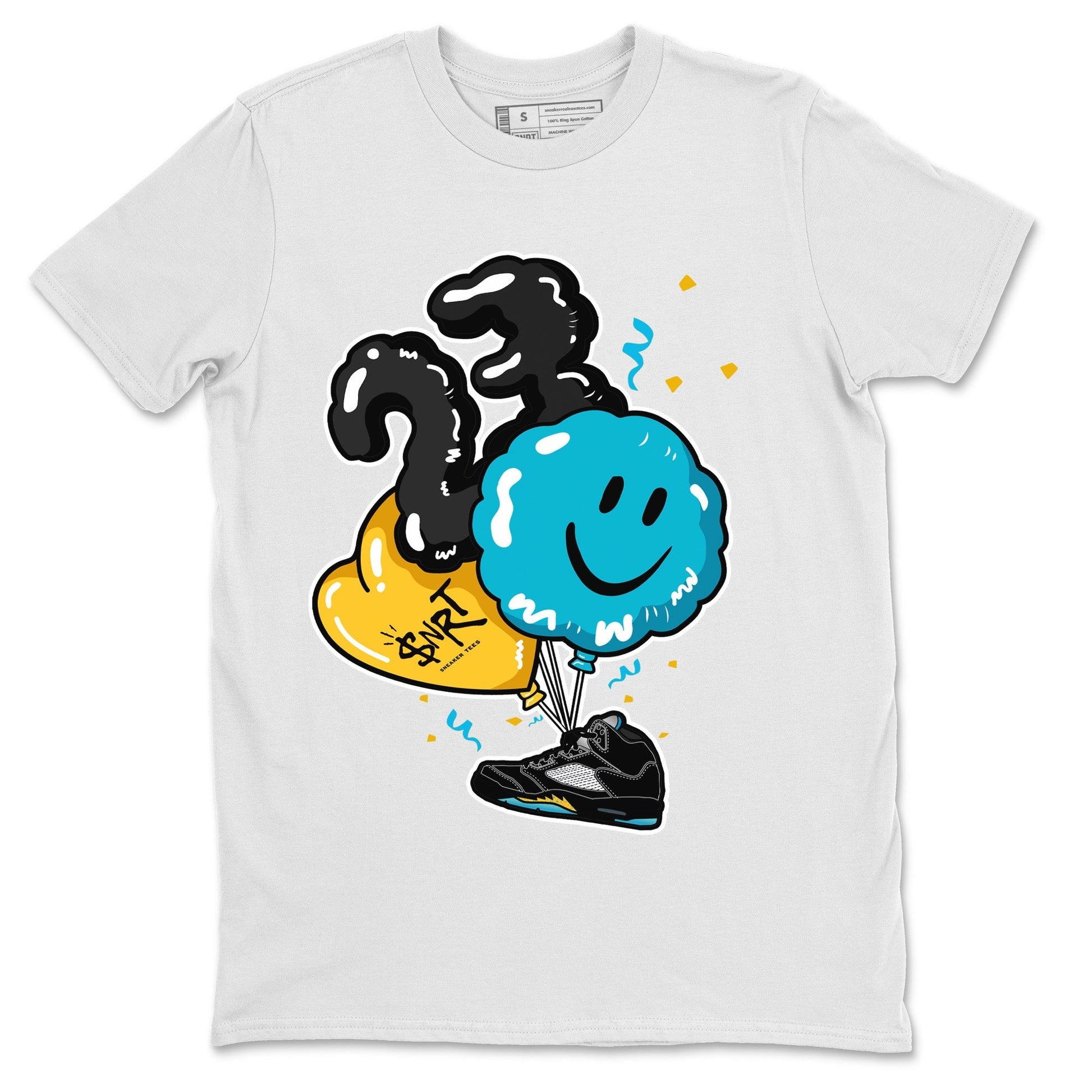 Jordan 5 Aqua Sneaker Match Tees Balloon Sneaker Tees Jordan 5 Aqua Sneaker Release Tees Unisex Shirts
