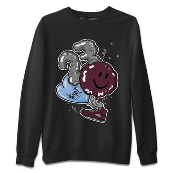 5s Burgundy shirt to match jordans Balloon sneaker tees Air Jordan 5 Burgundy SNRT Sneaker Release Tees Unisex Black 1 T-Shirt