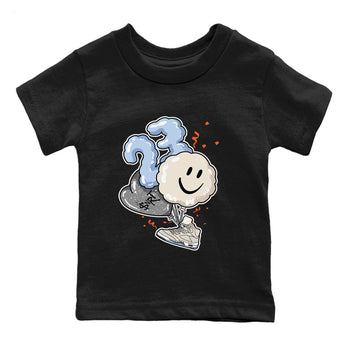 Air Jordan 5 Craft Sneaker Match Tees Balloon Sneaker Tees Air Jordan 5 Craft Tee Kids Shirts Black 2