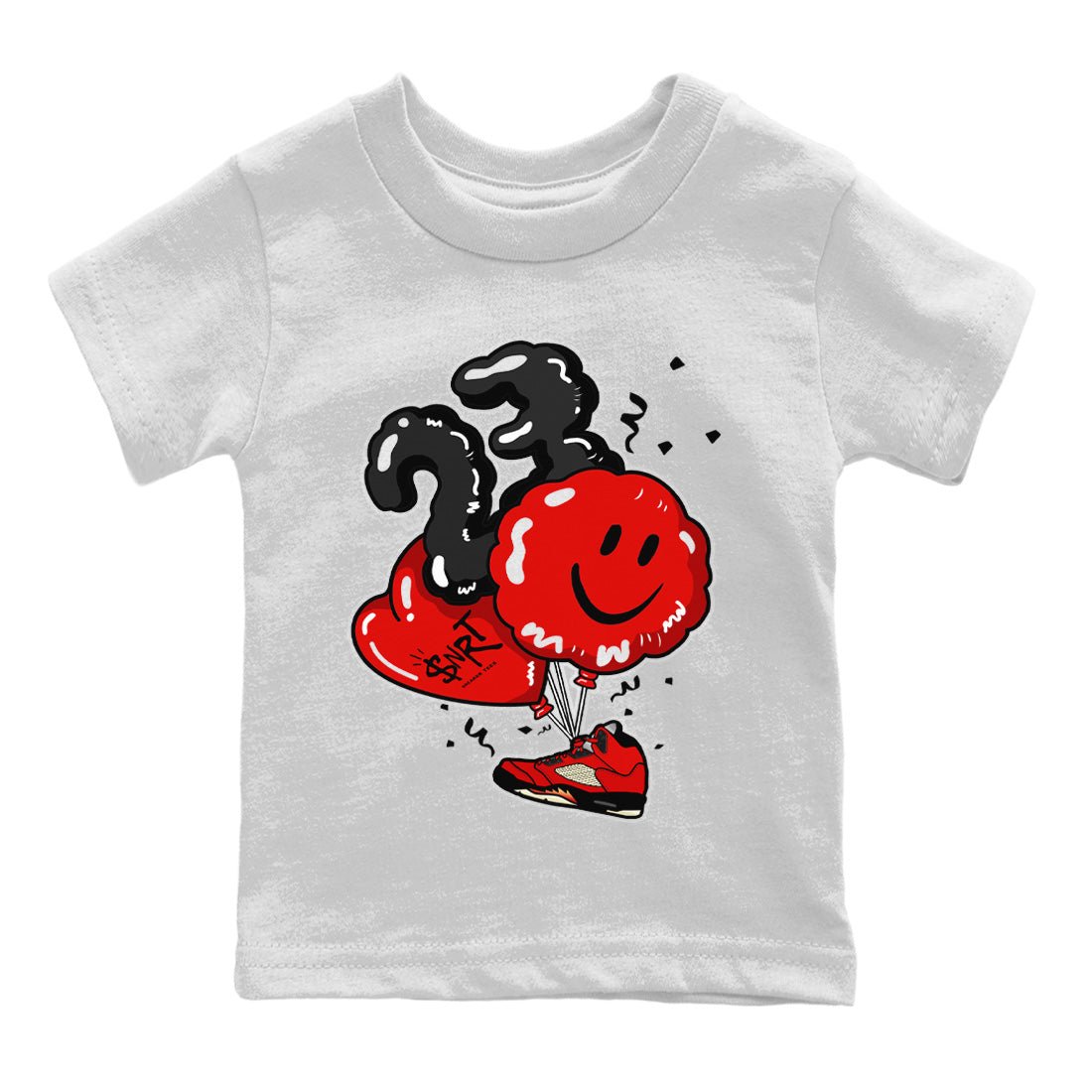 Jordan 5 Mars For Her Sneaker Match Tees Balloon Sneaker Tees Jordan 5 Mars For Her Sneaker Release Tees Kids Shirts